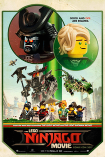 LEGO Ninjago: O Filme - Poster / Capa / Cartaz - Oficial 4