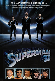 Superman II: A Aventura Continua - Poster / Capa / Cartaz - Oficial 1