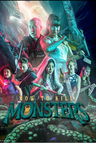 Poster 2 de Filme How To Kill Monsters (2022)