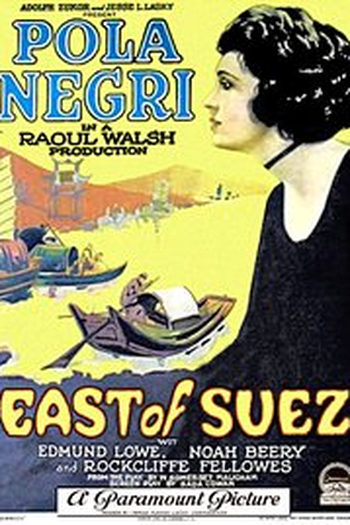 Poster de Filme A Leste de Suez (1925)
