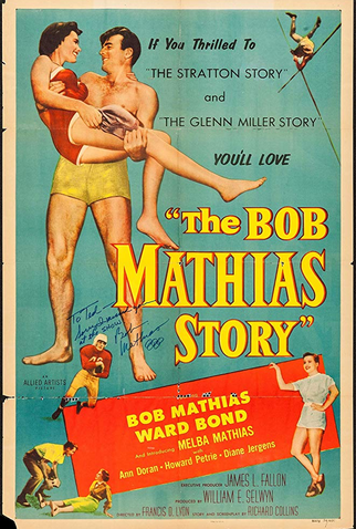 Poster 1 de Filme A História de Bob Mathias (1954)