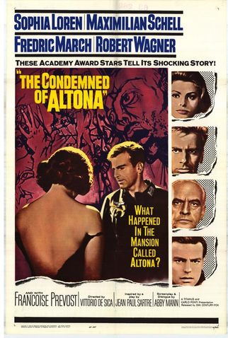 Poster 1 de Filme O Condenado de Altona (1962)