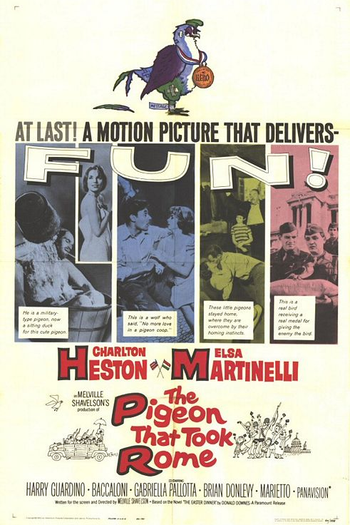 Poster de Filme O Pombo que Conquistou Roma (1962)