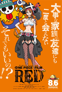 One Piece Film: Red - Poster / Capa / Cartaz - Oficial 8