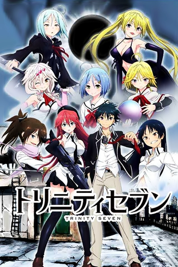 Poster de Curta Trinity Seven OVA (2015)