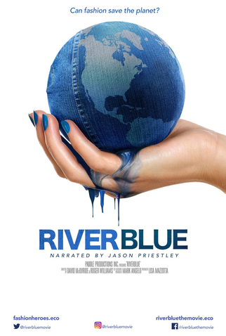 Poster 1 de Filme Rio Manchado de Azul (2017)