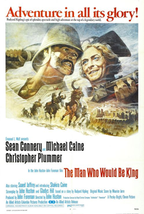 O Homem que Queria Ser Rei - Poster / Capa / Cartaz - Oficial 1