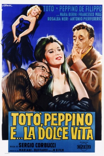 Poster de Filme Toto, Peppino e... a Doce Vida (1961)