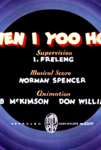 Poster 1 de Curta When I Yoo Hoo (1936)
