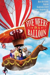 Cinco Semanas num Balão - Poster / Capa / Cartaz - Oficial 1
