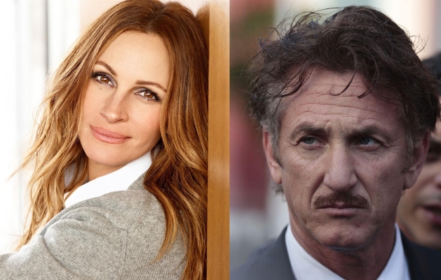 Starz vai produzir 'Gaslit', série com Julia Roberts e Sean Penn