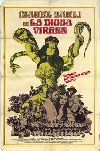 Poster de Filme La Diosa Virgen (1974)