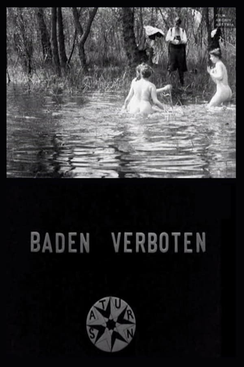Poster de Curta Baden verboten (1907)