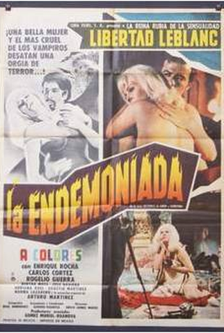 Poster 1 de Filme A Endemoniada (1968)