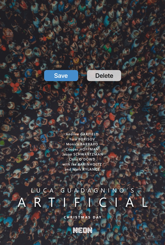 Poster 1 de Filme Artificial (2027)