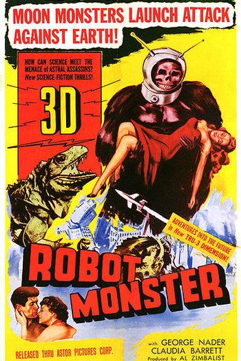 Poster de Filme O Robô Alienígena (1953)