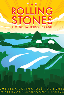 Rolling Stones - Rio de Janeiro 2016 - Poster / Capa / Cartaz - Oficial 1