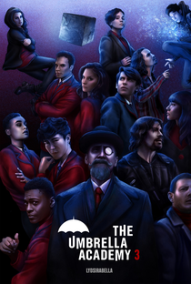 The Umbrella Academy (3ª Temporada) - Poster / Capa / Cartaz - Oficial 3