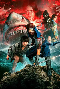 Ninja vs Shark - Poster / Capa / Cartaz - Oficial 1