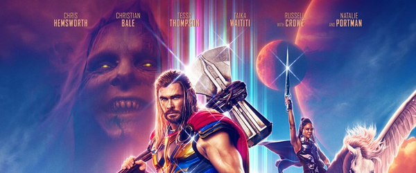Thor: Amor e Trovão conquista TOP 3 bilheterias de 2022 nos EUA