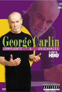 George Carlin: Complaints and Grievances - Poster / Capa / Cartaz - Oficial 1