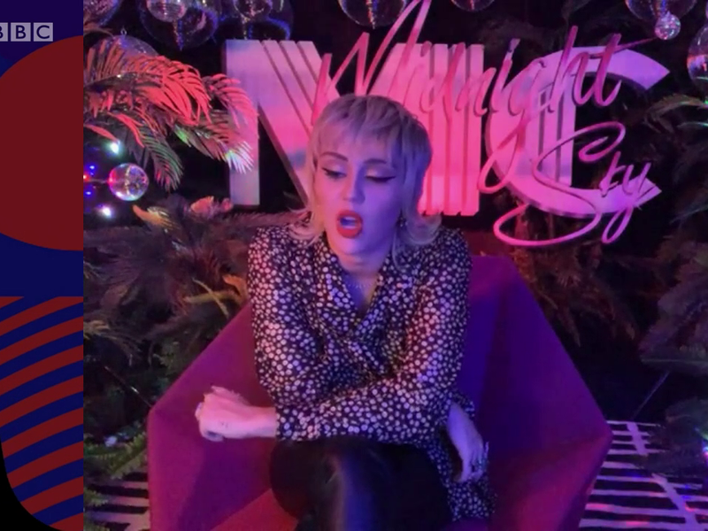 Foto 7 de Miley Cyrus: BBC Radio 1 Live Lounge 2020