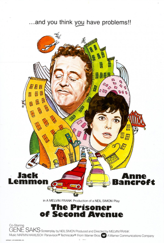 Poster 2 de Filme O Prisioneiro da Segunda Avenida (1975)