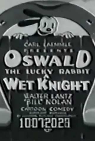 Poster 1 de Curta A Wet Knight (1932)