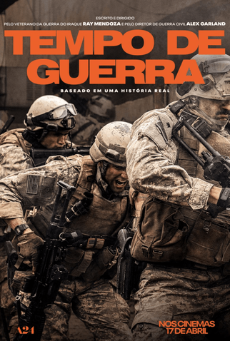 Poster 2 de Filme Tempo de Guerra (2025)