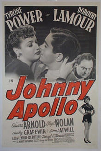 Johnny Apollo - Poster / Capa / Cartaz - Oficial 1