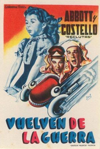 Poster 6 de Filme Dois Recrutas Voltam (1947)