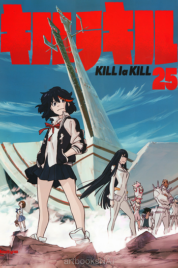 Poster de Curta Kill la Kill OVA (2014)