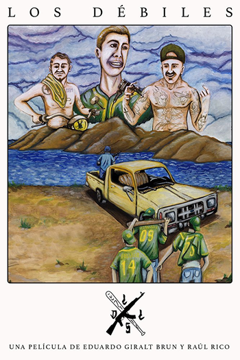 Poster de Filme Los Débiles (2017)