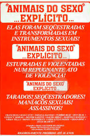 Poster de Filme Animais do Sexo (1984)