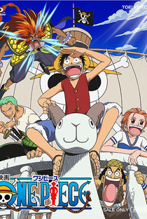 One Piece 1 - O Grande Pirata do Ouro - Poster / Capa / Cartaz - Oficial 2