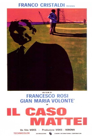 Poster 3 de Filme O Caso Mattei (1972)