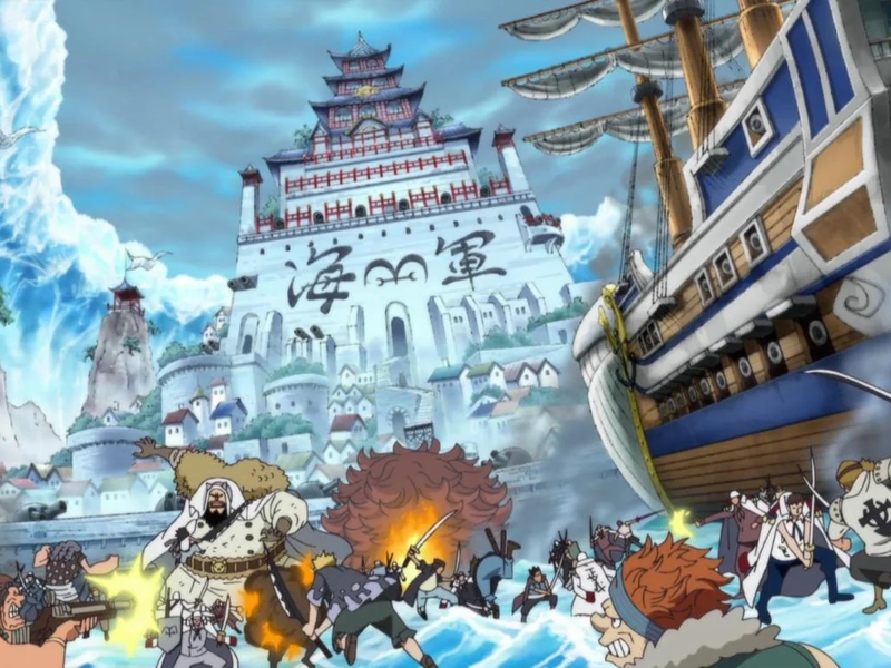 Foto 1 de One Piece: Marineford