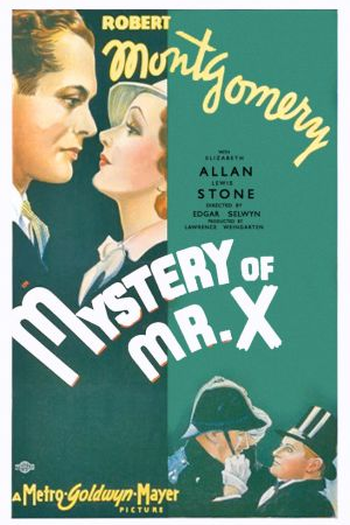 Poster de Filme O Mistério de Mr. X (1934)