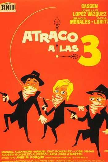  de Filme Atraco a las tres (1962)