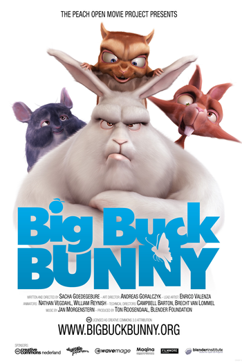 Poster de Curta Big Buck Bunny (2008)