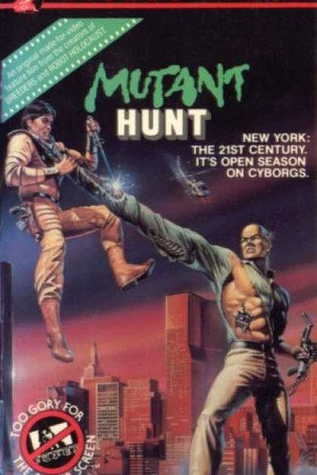  de Filme Mutant Hunt: O Exterminador de Humanóides (1987)