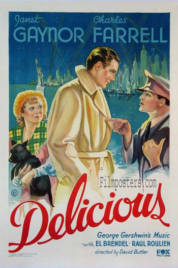 Poster de Filme Delicious (1931)