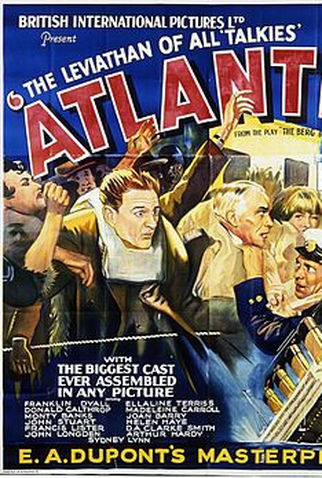 Poster 1 de Filme Atlantic (1929)