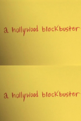 Poster 1 de Curta A Hollywood Blockbuster (2010)