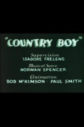 Poster de Curta Country Boy (1935)