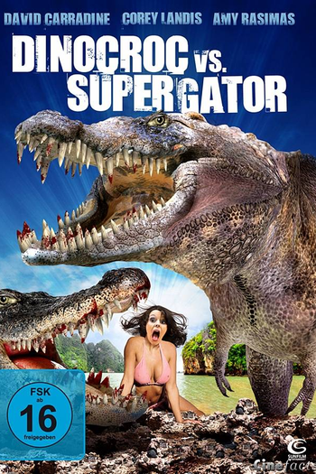  de Filme Dinocroc vs. Supergator (2010)