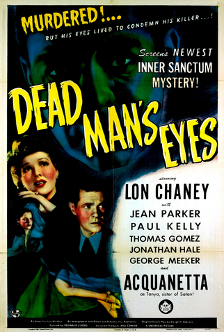 Poster 1 de Filme Olhos do homem morto (1944)