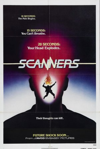 Poster 4 de Filme Scanners: Sua Mente Pode Destruir (1981)