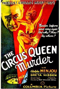 The Circus Queen Murder - Poster / Capa / Cartaz - Oficial 1