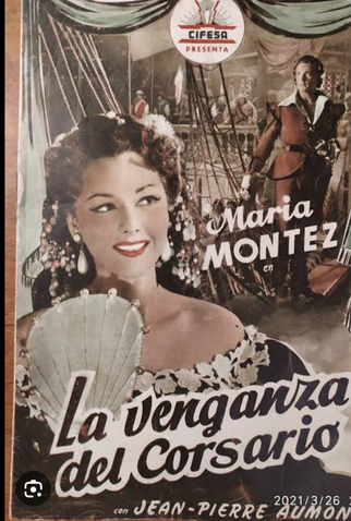 Poster 1 de Filme A Vingança do Corsário (1951)
